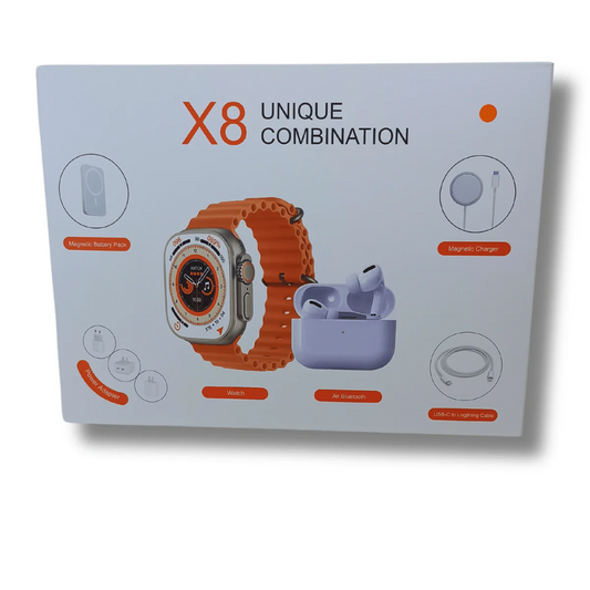 SET COMPLETO SMARTWATCH X8