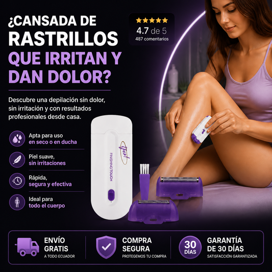 Nuvel® – DEPILADORA ELÉCTRICA PIEL RENOVADA