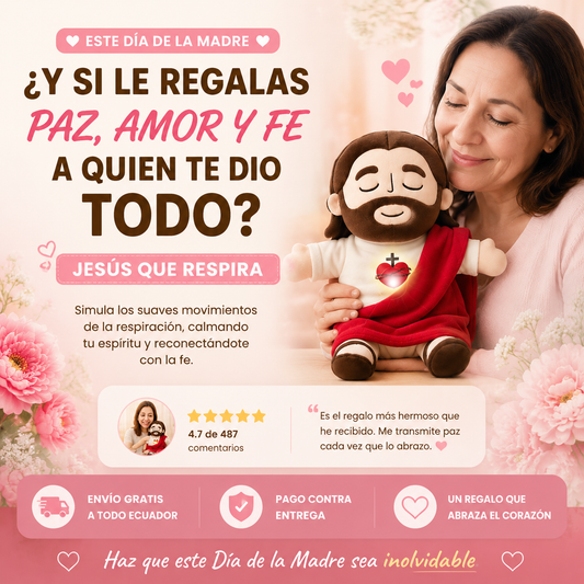 PELUCHE DE JESÚS QUE RESPIRA