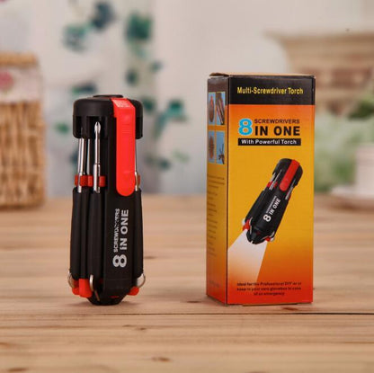 AMOLADORA ANGULAR PORTÁTIL + DESTORNILLADOR 8 EN 1 🛠️