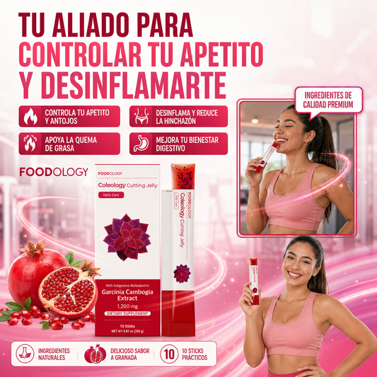 FoodLogy® - GELATlNA CONTROL APETITO Y DESINSFLAMATORIO