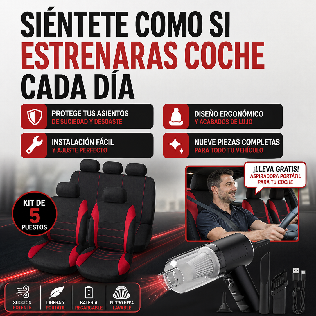SeatOn® - KIT DE FORRO DE TELA PARA SILLAS PREMIUM